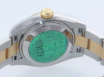 PAPERS Ladies Rolex DateJust 179173 Meteorite Dial Two-Tone Gold Oyster Watch