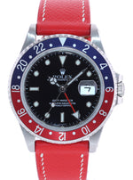 1999 Rolex GMT-Master Tritium Pepsi Blue Red Steel 16700 40mm Watch Box