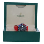 1999 Rolex GMT-Master Tritium Pepsi Blue Red Steel 16700 40mm Watch Box