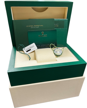 NEW NOV 2022 Rolex DateJust 41 Blue Motif Fluted Steel Jubilee Watch 126334