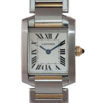 Ladies Cartier Tank Francaise Two Tone Roman Swiss Quartz Watch 2384 W51007Q4