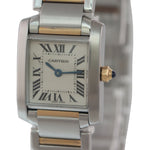 Ladies Cartier Tank Francaise Two Tone Roman Swiss Quartz Watch 2384 W51007Q4