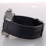 2015 PAPERS IWC Aquatimer Deep Two 3547-02 IW354702 Steel Black Blue 46mm Watch