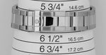 Rolex Yacht-Master PAPERS Mid-Size Platinum Steel 35mm 168622 Date Watch B+P