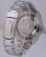 MINT Rolex Milgauss BLACK Green 40mm Stainless Steel Oyster 116400 GV Watch