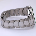 MINT Rolex Milgauss BLACK Green 40mm Stainless Steel Oyster 116400 GV Watch