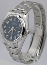 PAPERS Rolex DateJust 36mm BLUE CONCENTRIC Steel RED ROULETTE 116200 BOX