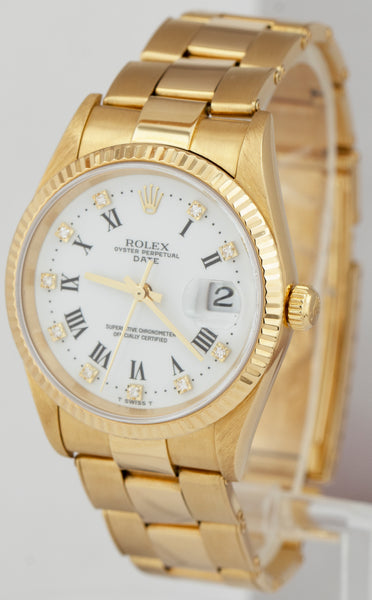 Rolex oyster perpetual on sale 18k white gold