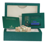 2021 PAPERS Rolex Day-Date 40 President 228238 Champ Diamond Yellow Gold Watch