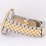 Rolex DateJust 41 SILVER 18K Gold Steel 41mm JUBILEE Fluted 126333