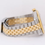 Rolex DateJust 41 SILVER 18K Gold Steel 41mm JUBILEE Fluted 126333