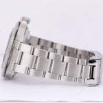 Rolex Submariner Date REHAUT 16610 T NO-HOLES Stainless Steel 40mm Oyster Watch