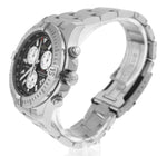 Men's Breitling Colt Chronograph A73388 Black 44mm Stainless Quartz Date Watch