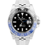 OCT 2022 Rolex GMT-Master II Batman Black Blue Jubilee 126710 BLNR 40mm Watch