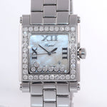 PAPERS Ladies Chopard Happy Sport 7 Diamond 278496-3001 30mm Quartz MOP Watch