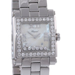 PAPERS Ladies Chopard Happy Sport 7 Diamond 278496-3001 30mm Quartz MOP Watch