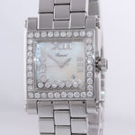 PAPERS Ladies Chopard Happy Sport 7 Diamond 278496-3001 30mm Quartz MOP Watch