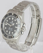 MINT Rolex Submariner No-Date Stainless Steel 40mm Black Ceramic Watch 114060 BP