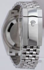 Rolex DateJust 36mm Pink Salmon Computer Diamond Steel Jubilee Watch 126234