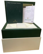 Rolex Daytona Cosmograph Stainless Gold White Chronograph 40mm Watch 116523 B+P