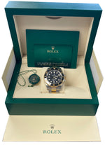 MARCH 2021 Rolex Sea-Dweller 43mm Two-Tone Yellow Gold Black Watch 126603 B+P