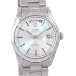 2020 SERVICED Tudor Rolex Day-Date Jumbo Steel 7017 38mm Silver Stick Watch