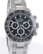 MINT PAPERS Rolex Daytona 116500 Black Ceramic Steel Oyster Watch Box