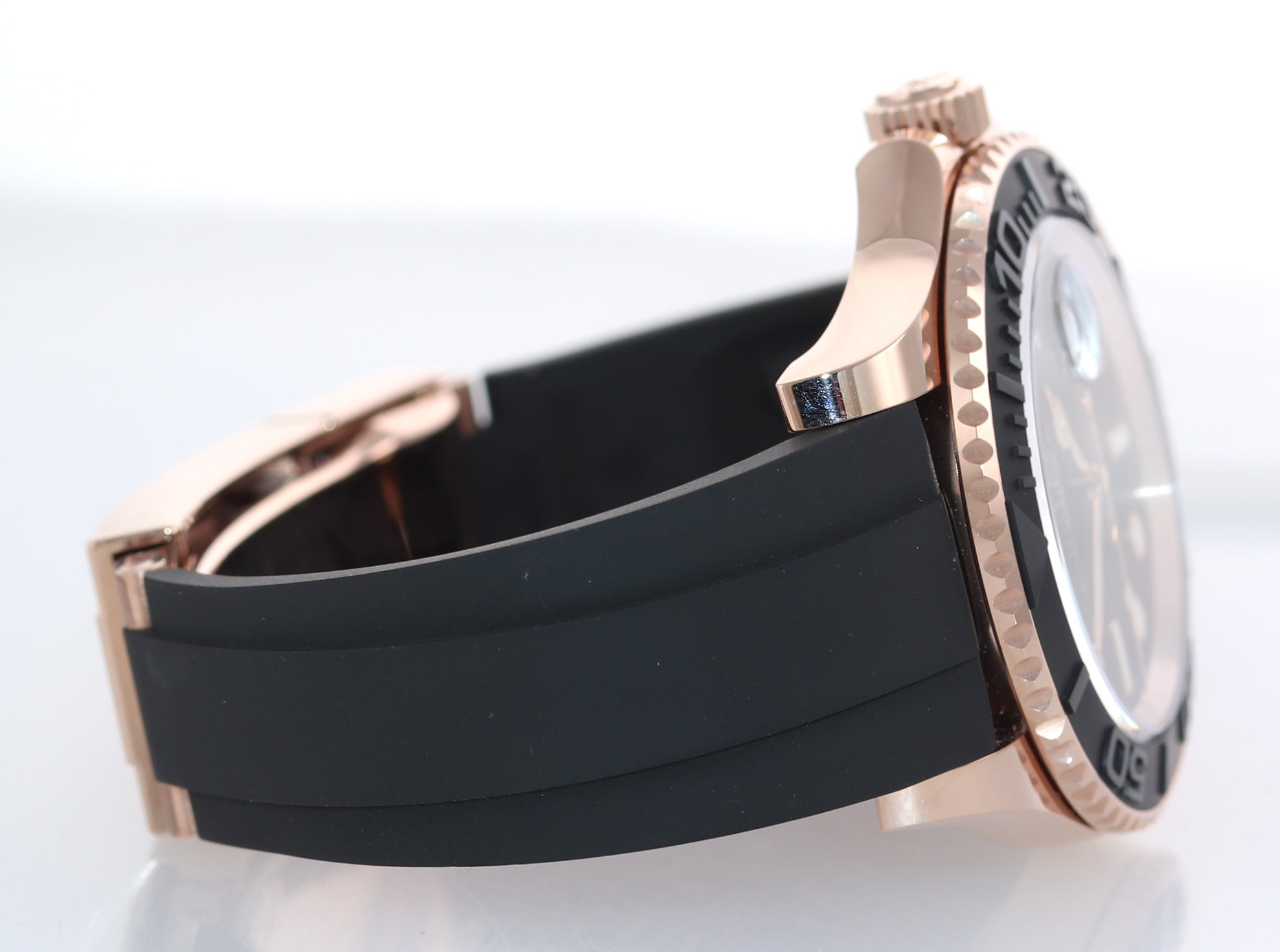 2022 Rolex Yacht-Master 126655 18k Everose  Gold 40mm Oysterflex Watch Box