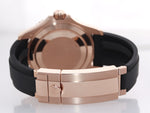 2022 Rolex Yacht-Master 126655 18k Everose  Gold 40mm Oysterflex Watch Box