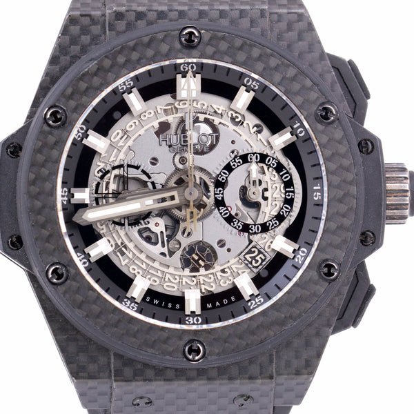 PAPERS Hublot Big Bang King Power Carbon SKELETON Black 48mm 101.QX.01