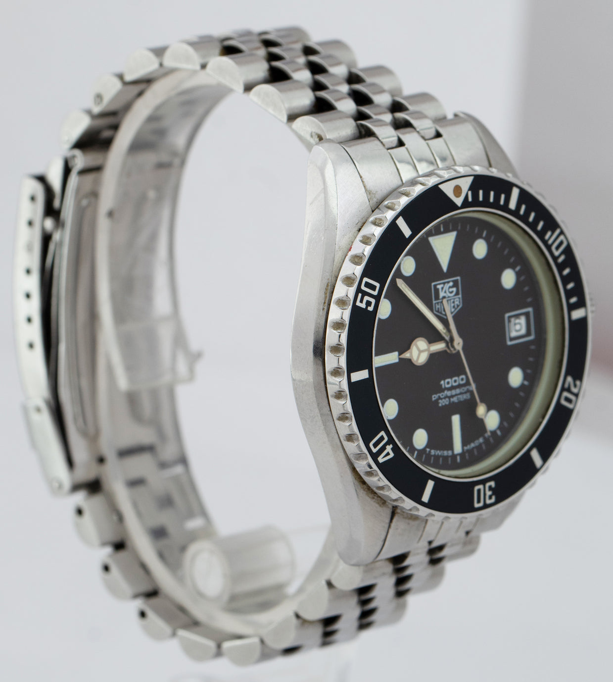 Tag Heuer 1000 Professional Stainless Steel Dive Date Quartz Watch 980