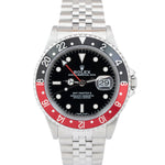 MINT 2022 SERVICE Rolex GMT-Master II COKE JUBILEE NO HOLES 16710 40mm Watch