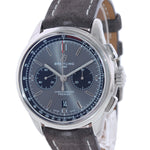 PAPERS Breitling Premier Chronograph Steel AB0118 B01 42mm Grey Date Watch