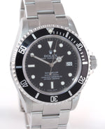 Rolex Sea-Dweller Steel 16600 Black Dial Date 40mm Watch