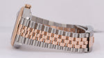 MINT Rolex DateJust 36 RHODIUM 18k Rose Gold Steel JUBILEE 36mm 126231 Watch