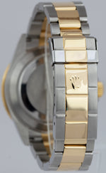 REHAUT RSC Rolex Submariner Black Two-Tone NO-HOLES 40mm Watch 16613 BOX