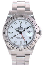 2010 ENGRAVED REHAUT Rolex Explorer II 3186 Polar 40mm 16570 Date Watch Box