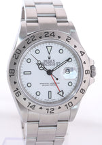 2010 ENGRAVED REHAUT Rolex Explorer II 3186 Polar 40mm 16570 Date Watch Box