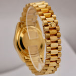 RSC Rolex Day-Date President CHAMPAGNE DIAMOND 18k Gold 36mm 18238 Watch BOX