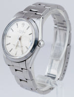 UNPOLISHED Rolex Oyster Perpetual Date 34mm Stainless Automatic Watch 15000