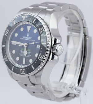 Rolex Sea-Dweller Deepsea James Cameron PAPERS Blue Steel 44mm 126660 Watch B+P