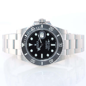 NEW 2019 PAPERS Rolex Submariner Date 116610 Steel Black Ceramic Watch Box