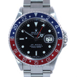 2013 RSC PAPERS Rolex GMT-Master 2 Pepsi Blue Red Steel 40mm 16710 Watch Box