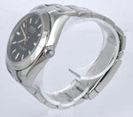 MINT Rolex Milgauss Black Dial Orange 116400 40mm Stainless Steel Oyster Watch