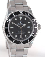 2007 Rolex Sea-Dweller Steel 16600 Black Dial Date 40mm no holes Watch Box