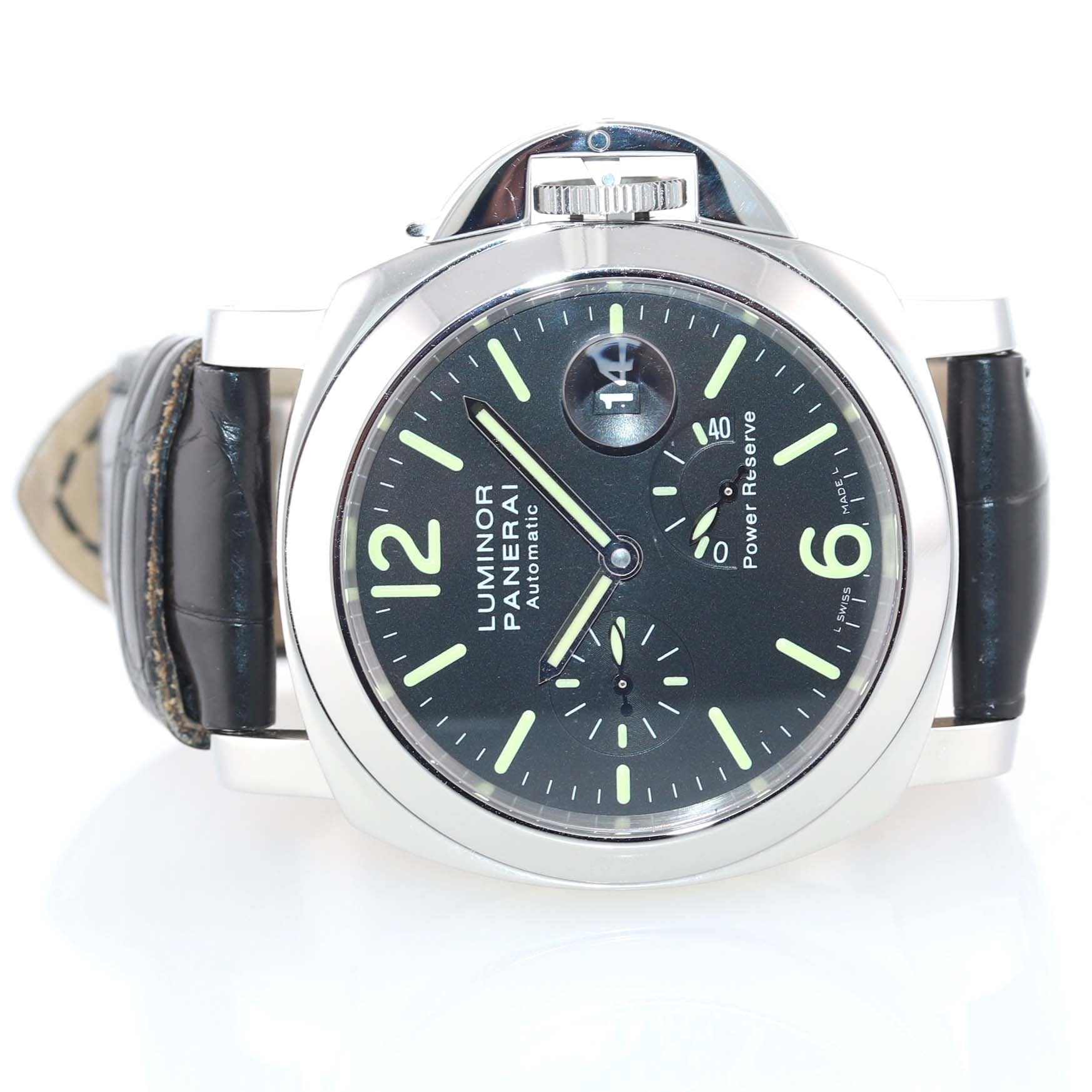 MINT Panerai PAM 090 Luminor Automatic Power Reserve Steel Date 44mm W