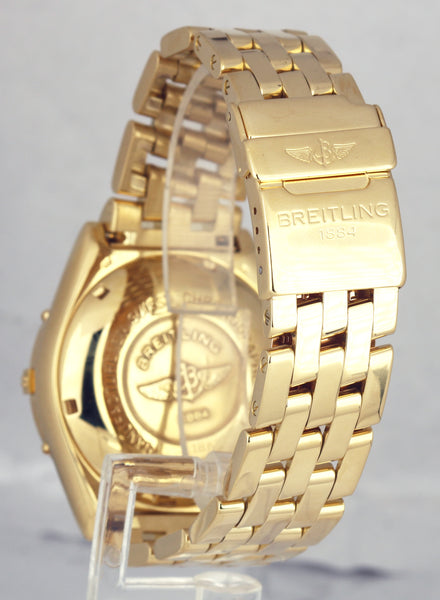 Breitling solid gold online watch