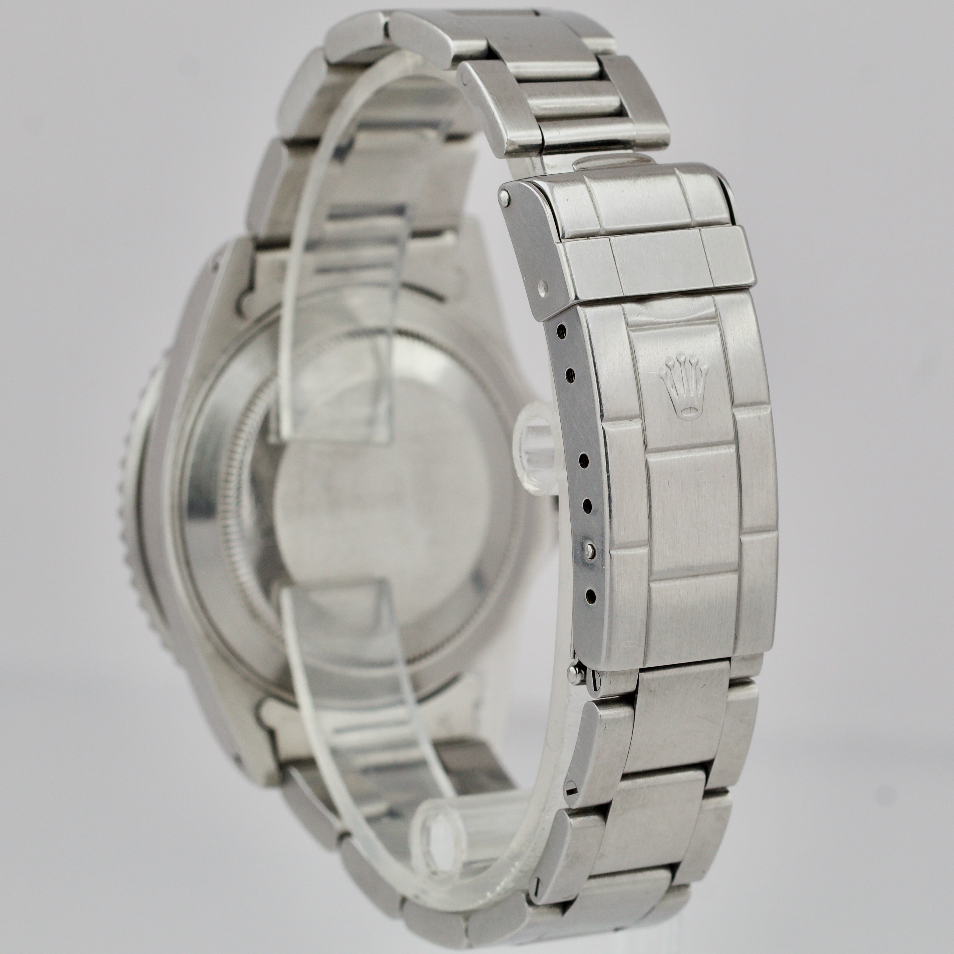 UNPOLISHED Rolex Submariner Date 40mm BLACK Stainless Steel Dive Watch 16610