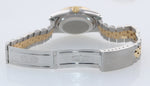 Rolex DateJust 36mm 16233 Two Tone 18k Gold Jubilee Champagne Stick Watch Box