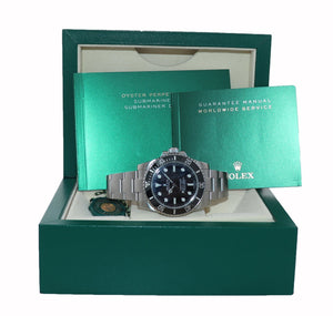 MINT 2019 Rolex Submariner No-Date 114060 Steel Black Ceramic 40mm Watch Box